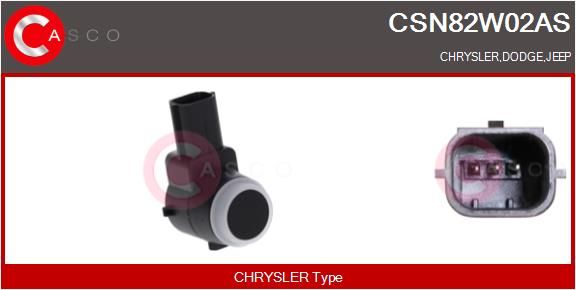CASCO Sensore, Assistenza parcheggio CSN82W02AS