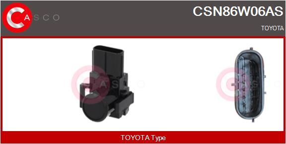 CASCO Sensore, Assistenza parcheggio CSN86W06AS