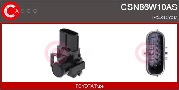 CASCO Sensore, Assistenza parcheggio CSN86W10AS