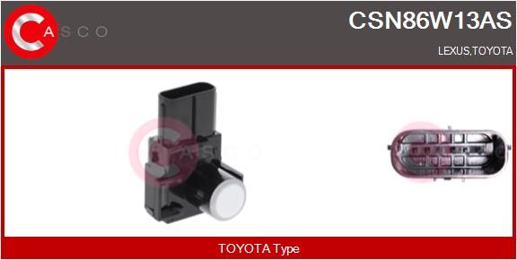 CASCO Sensore, Assistenza parcheggio CSN86W13AS