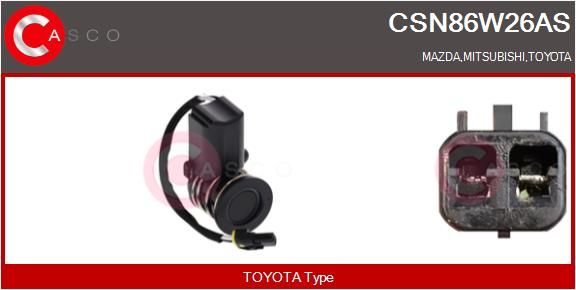 CASCO Sensore, Assistenza parcheggio CSN86W26AS