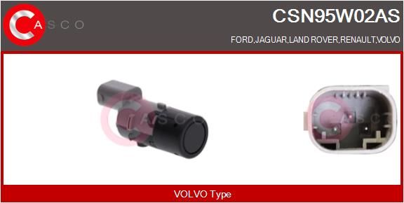 CASCO Sensore, Assistenza parcheggio CSN95W02AS