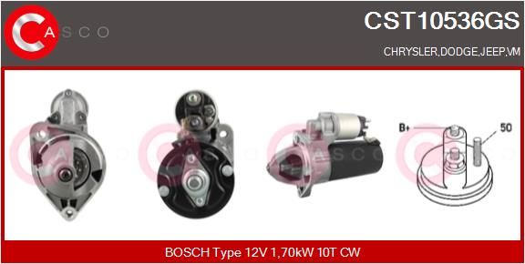 CASCO Motorino d'avviamento CST10536GS