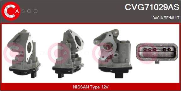 CASCO Valvola EGR CVG71029AS