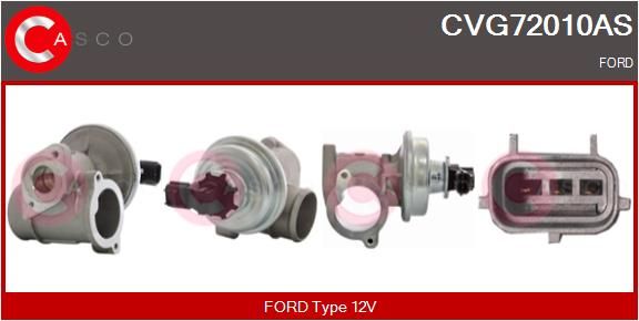 CASCO Valvola EGR CVG72010AS