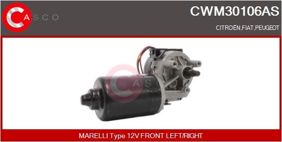 CASCO Motore tergicristallo CWM30106AS