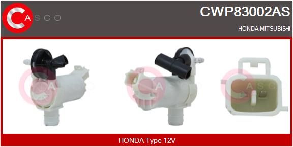 CASCO Pompa acqua lavaggio, Pulizia cristalli CWP83002AS