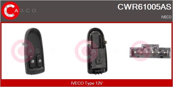 CASCO Interruttore, Alzacristallo CWR61005AS