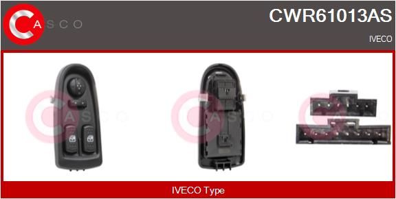 CASCO Interruttore, Alzacristallo CWR61013AS