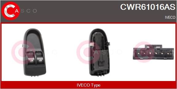 CASCO Interruttore, Alzacristallo CWR61016AS