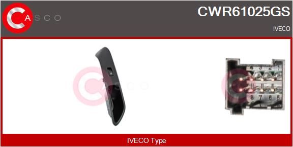 CASCO Interruttore, Alzacristallo CWR61025GS