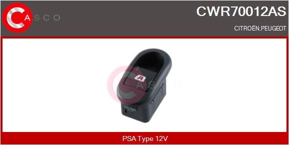 CASCO Interruttore, Alzacristallo CWR70012AS