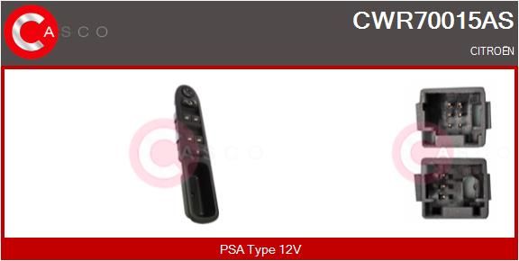 CASCO Interruttore, Alzacristallo CWR70015AS