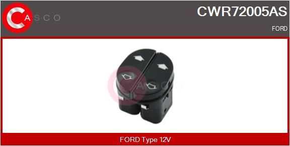 CASCO Interruttore, Alzacristallo CWR72005AS