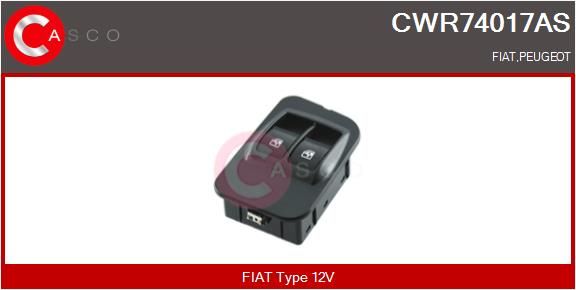 CASCO Interruttore, Alzacristallo CWR74017AS