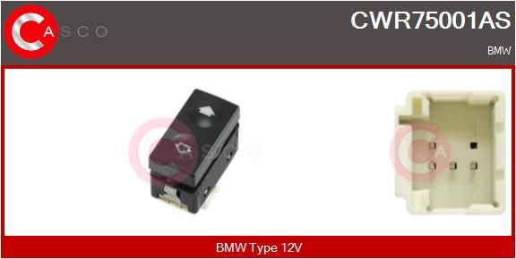 CASCO Interruttore, Alzacristallo CWR75001AS