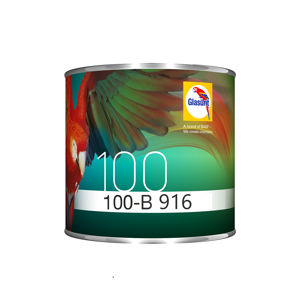 Glasurit 100-B 916 Tinta Base Pastello – Tint Black 0,5L