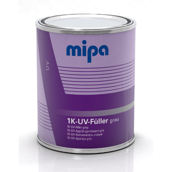 Mipa 1K-UV-Füller Fondo riempitivo 1K ad essiccazione rapida Grigio 400ml