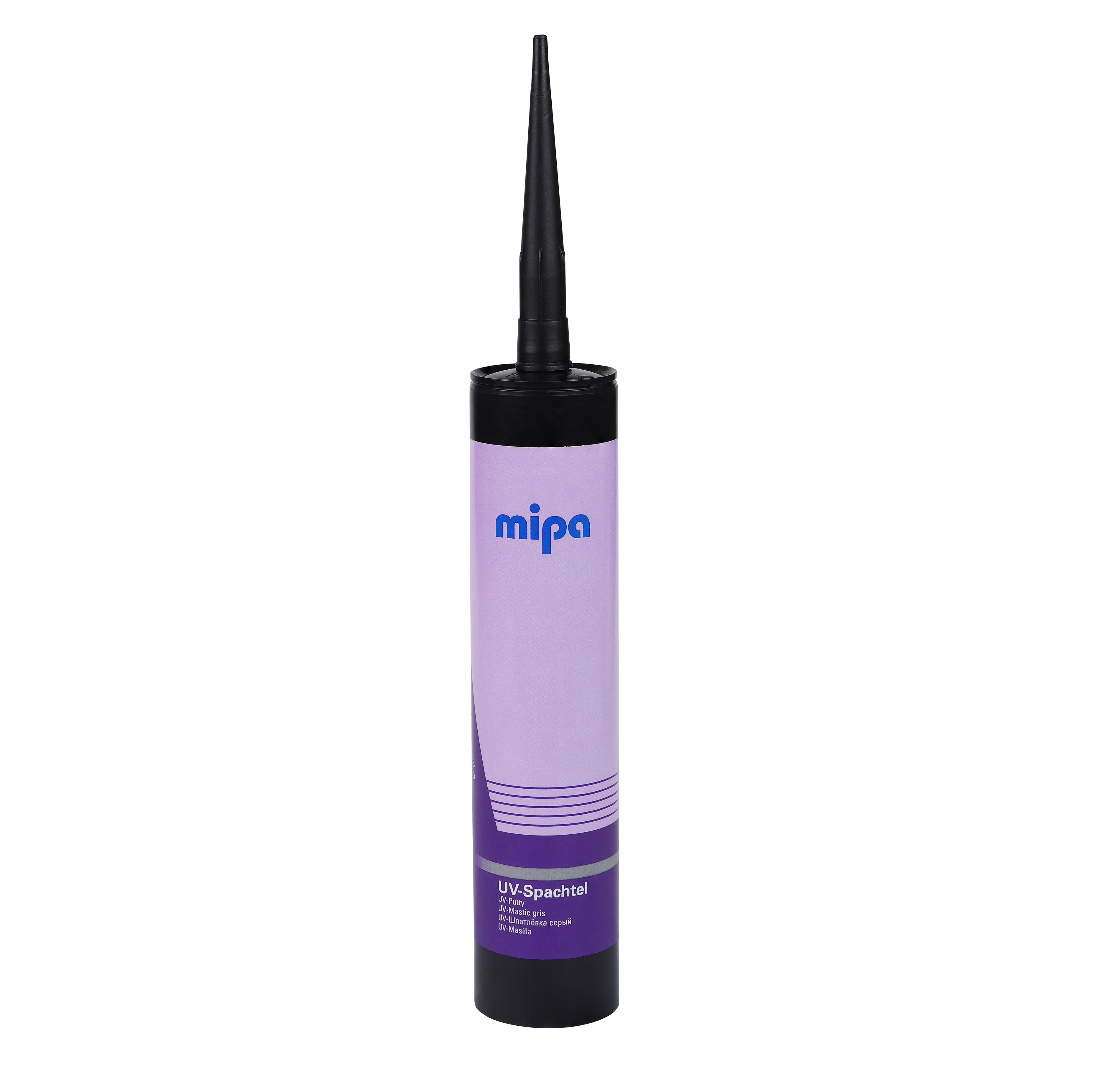 Mipa 1K-UV-Spachtel Stucco fine monocomponente Grigio-verdastro trasparente 500g