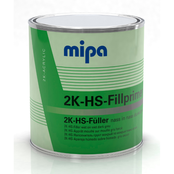 Mipa 2K-HS-Fillprimer Fondo bicomponente Grigio scuro 1L