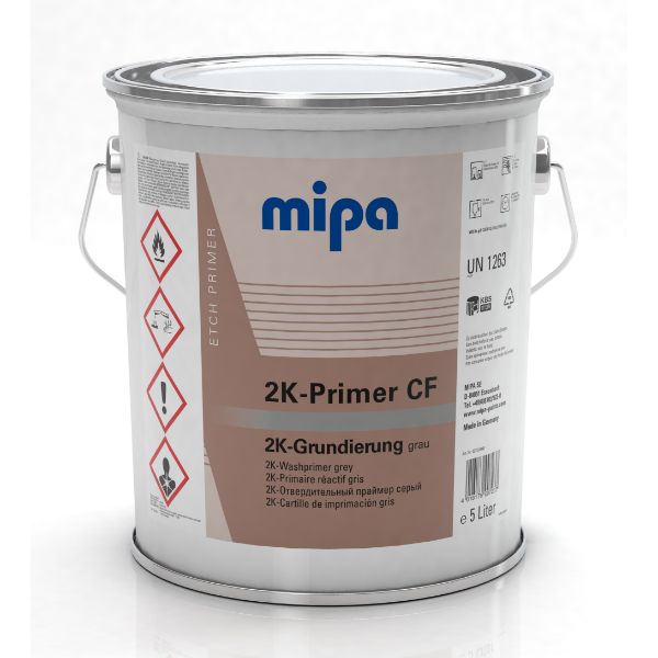 Mipa 2K-Primer CF Grigio Bicomponente primer e fondo 5L