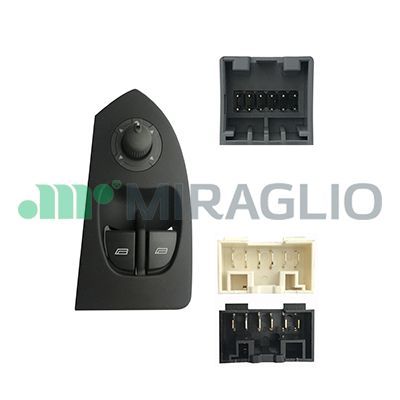 MIRAGLIO Interruttore, Alzacristallo 121/FTP76003