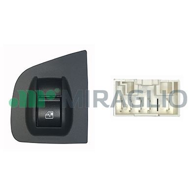 MIRAGLIO Interruttore, Alzacristallo 121/FTP76004