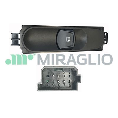 MIRAGLIO Interruttore, Alzacristallo 121/MEP76003