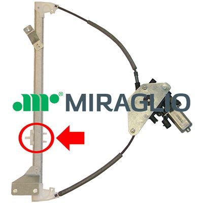 MIRAGLIO Alzacristallo 30/7147
