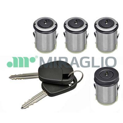 MIRAGLIO Kit cilindro serratura 80/1221