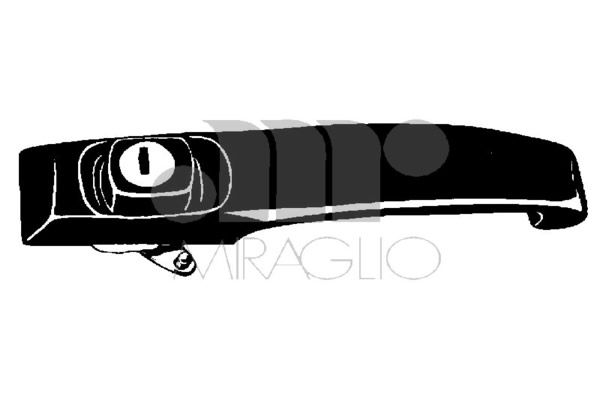 MIRAGLIO Maniglia esterna sportello 80/224B