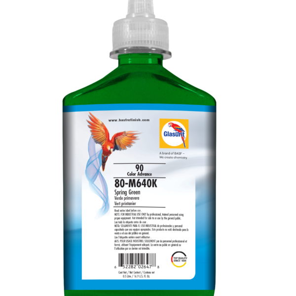 Glasurit 80-M 640 K S 90 Base 80 M Verde primavera 0,5L