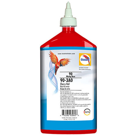 Glasurit 90-3A0 Tinta Base Effetto Speciale Rosso ciliegia 0,125L