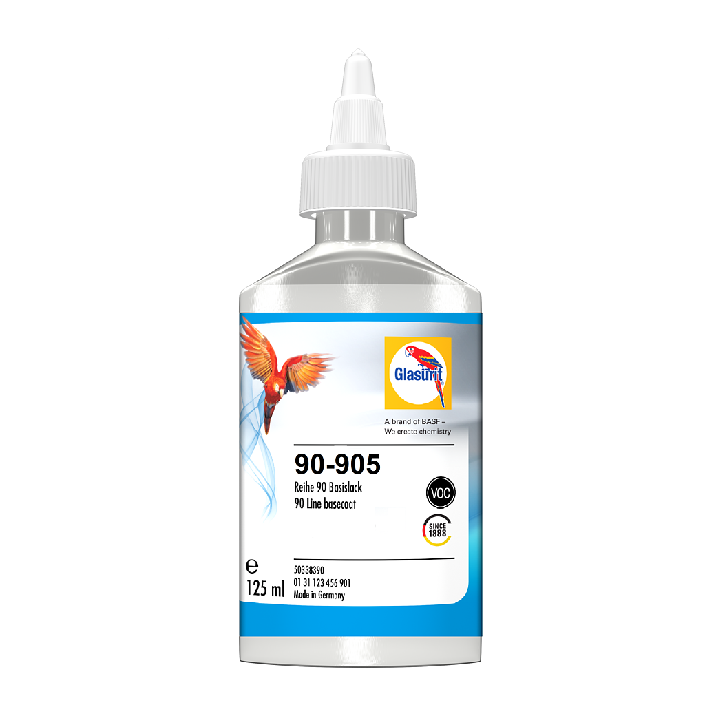 Glasurit 90-905 Tinta Base Effetto Speciale Alusilber 0,125L