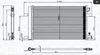 CONDENSATORE VAUXHALL ASTRA MK VI (J) (P10) -CHEVROLET -