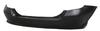 Paraurti posteriore nero Honda Jazz 2001-2008