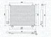 CONDENSATORE OPEL SUZUKI AGILA-WAGON R 1.3D