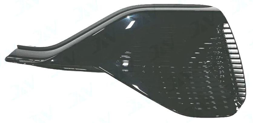 GRIGLIA PARAURTI ANTERIORE SINISTRA C/FORI SENSORI NERA LUCIDA BYD ATTO 3 01/23>