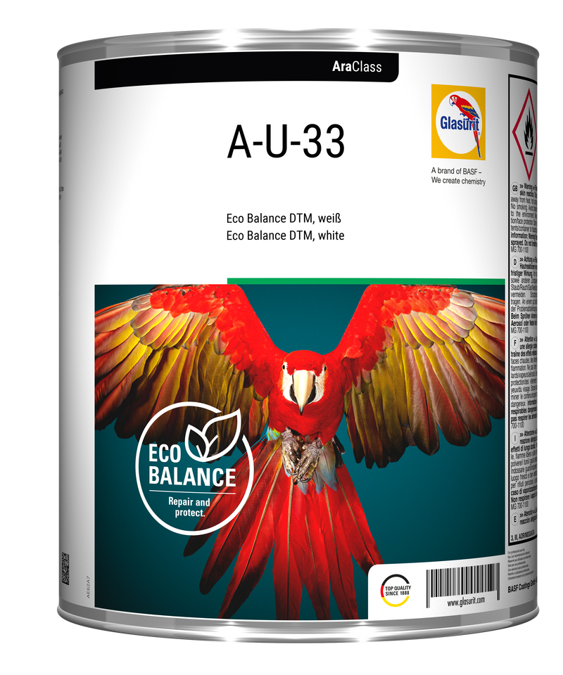 Glasurit A-U-33 Eco Balance Primer DTM, Bianco 3L