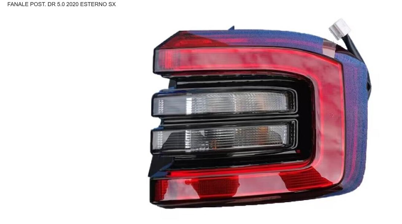 FANALE POSTERIORE SINISTRO ESTERNO DR 5.0 06/20> DR 4.0 01/21>