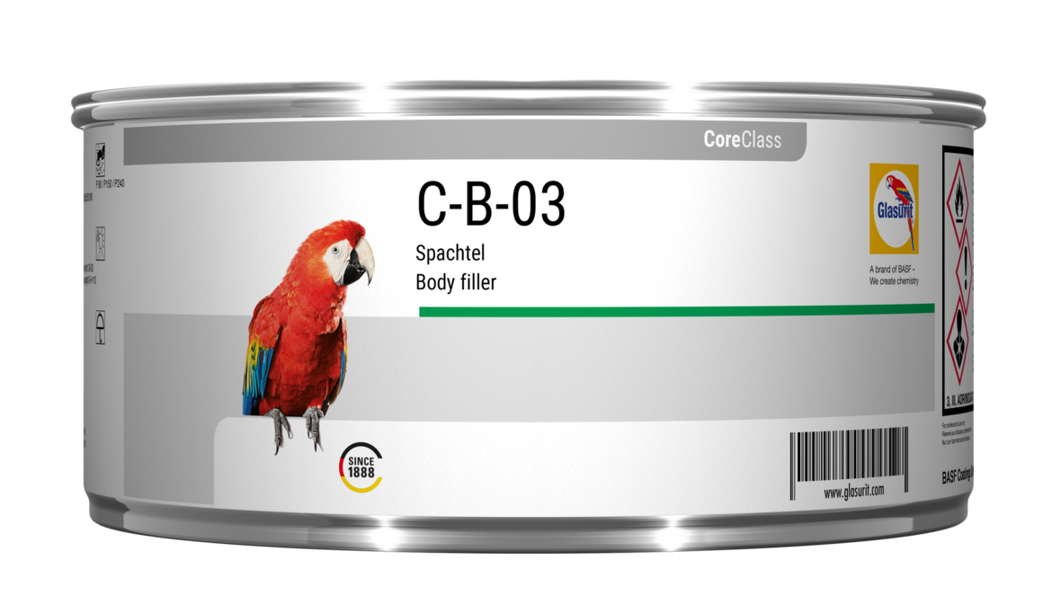 Glasurit C-B-03 Stucco Metallico + 94836 Catalizzatore