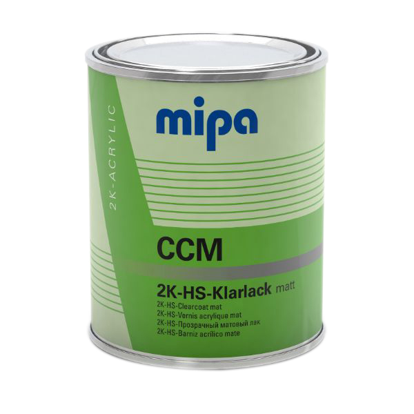 Mipa 2K-HS-Klarlack matt CCM Trasparente opaco 1L