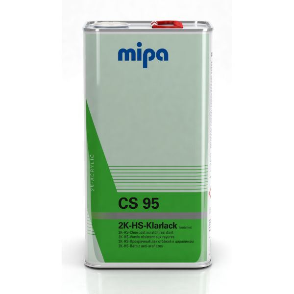 Mipa 2K-HS-Klarlack CS 95 kratzfest Trasparente bicomponente HS 5L