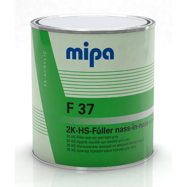 Mipa 2K-HS-NiN-Füller F 37 Riempitivo 2K-HS Grigio scuro 3L
