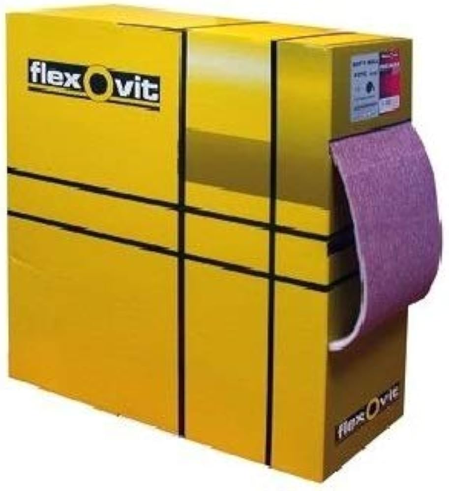 Rotolo Carta Abrasiva FLEXOVIT SOFT 115mmx25m G500