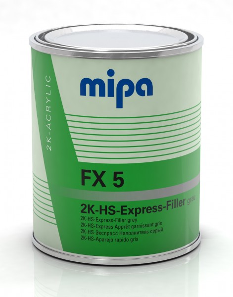 Mipa 2K-HS-Express-Filler FX 5 Fondo riempitivo Nero 1L