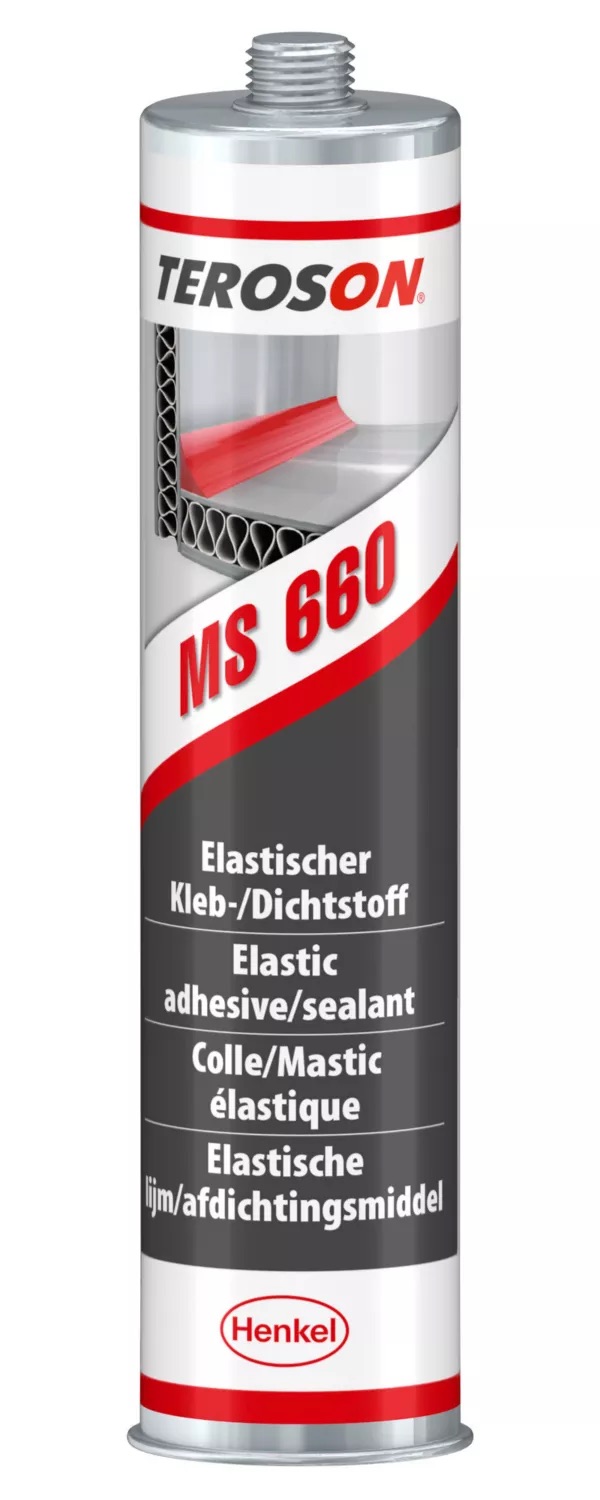 TEROSON MS 660 Adesivo Sigillante trasparente 310ml Cartuccia standard