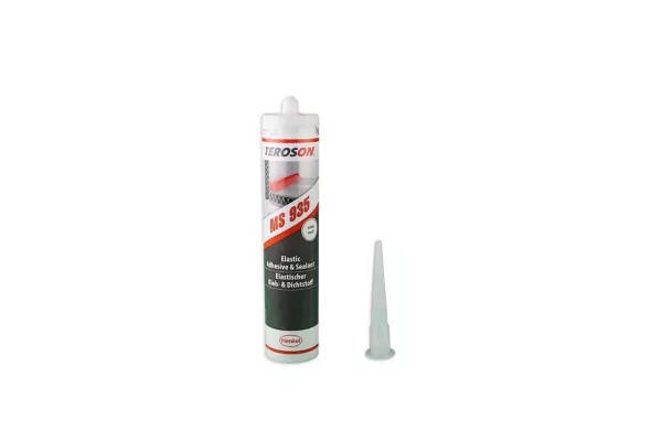 TEROSON MS 935 Sigillante elastico Nero 570ml Confezione fogli di alluminio