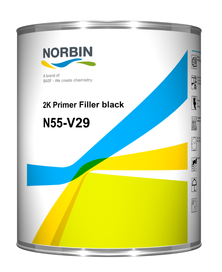 Norbin N55-V20 2K Primer Filler VOC Grigio 2,5L