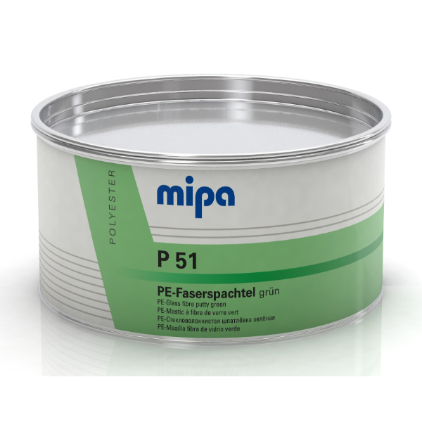 Mipa P 51 grün Stucco poliestere con fibre di vetro 1,8Kg